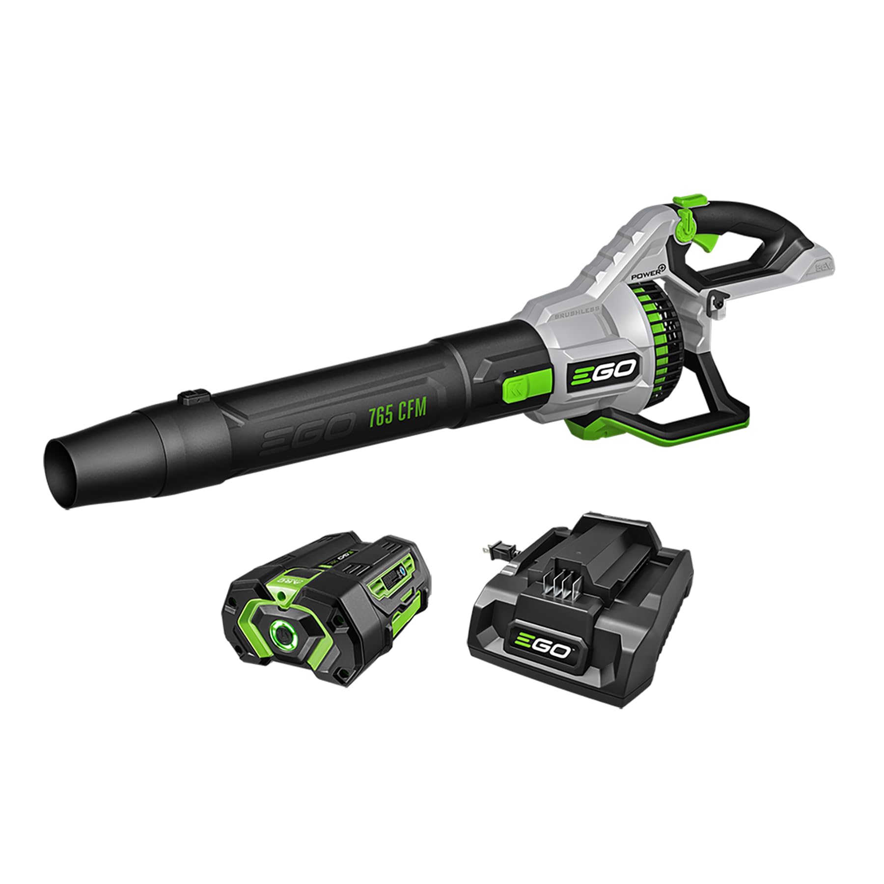 EGO Power+ LB7654 turbo mode clears heavy debris quickly
