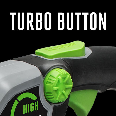 EGO Power+ LB6703 up to 80 minutes runtime on a charge.