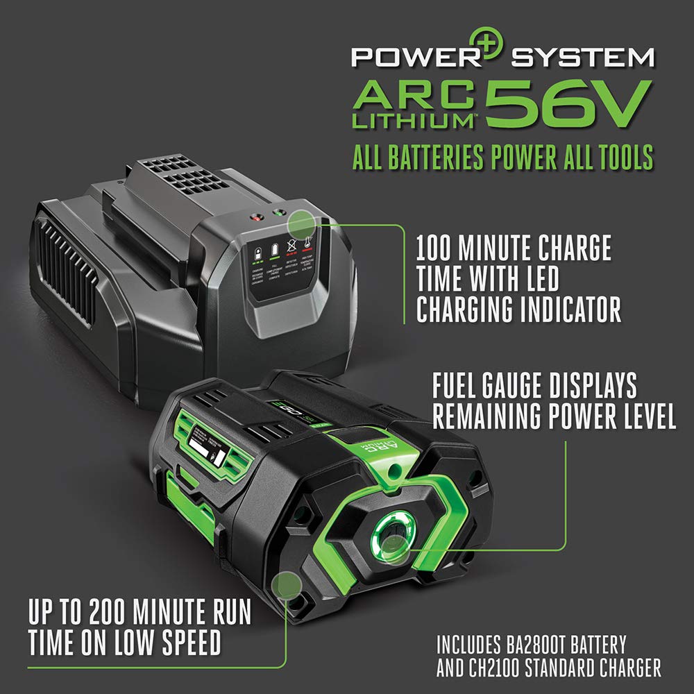 EGO Power+ LB6504 is lightweight for easy handling.