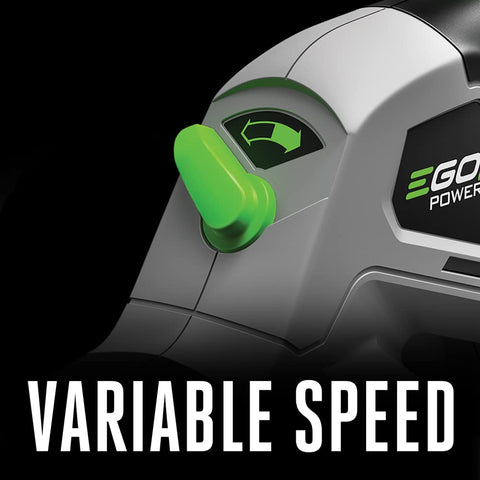 EGO Power+ lightweight design for comfortable extended use