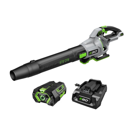 EGO Power+ LB6703 turbo mode clears heavy debris.