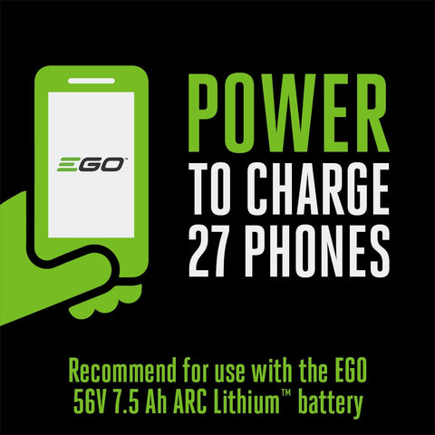 EGO Power+ Nexus Escape 180W inverter battery compatibility with ARC Lithium
