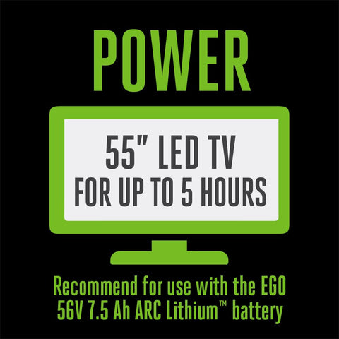 EGO Power+ Nexus Escape 180W inverter portable and easy to transport