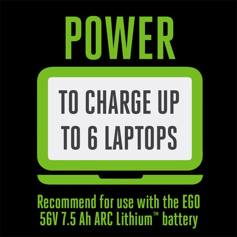 EGO Power+ Nexus Escape 180W inverter delivers clean sine-wave power