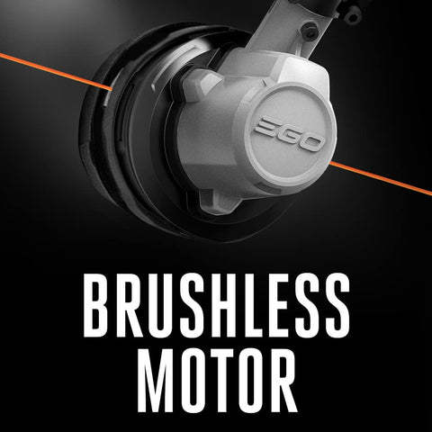 EGO Power+ ST1502SA brushless motor delivers smooth operation and longer motor life.