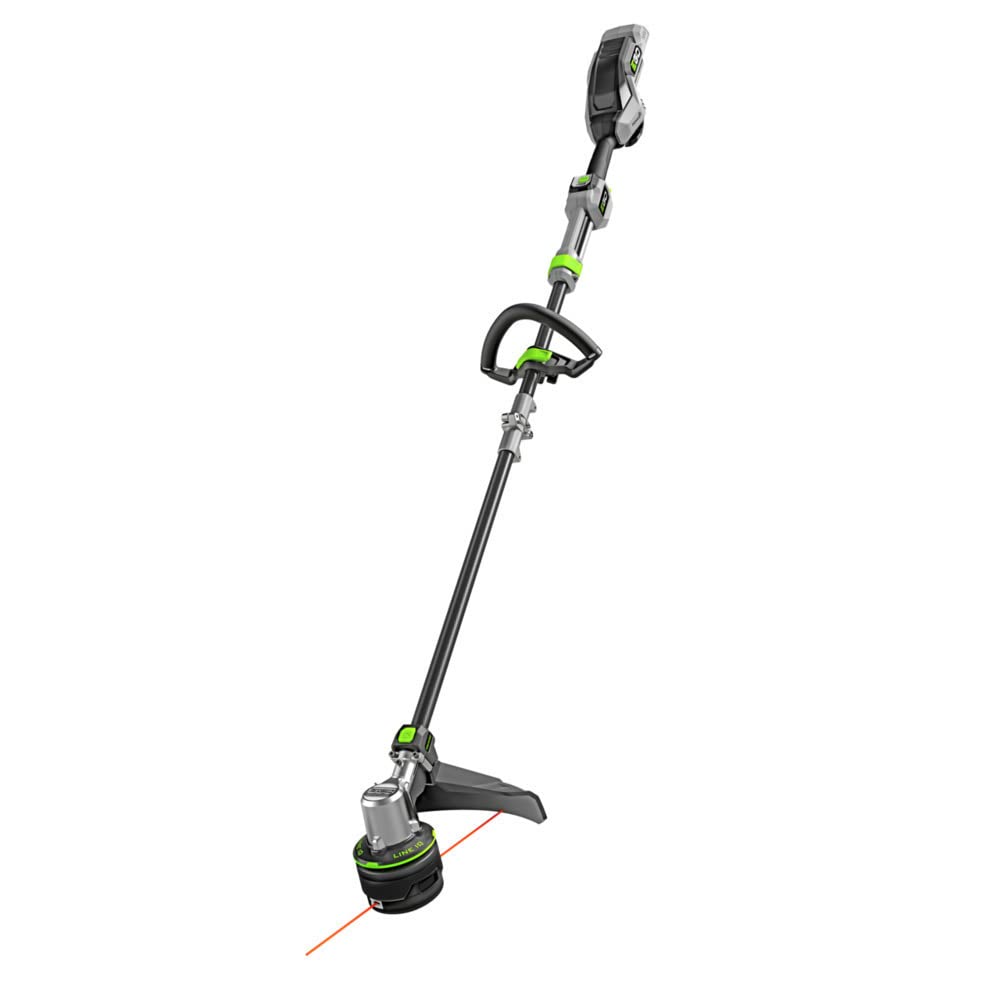 EGO Power+ ST1620T powerLOAD head enables fast line feeding during trimming.