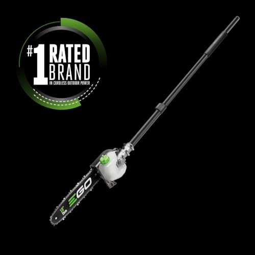 EGO Power+ 10-inch bar and chain for smooth, efficient limbing.