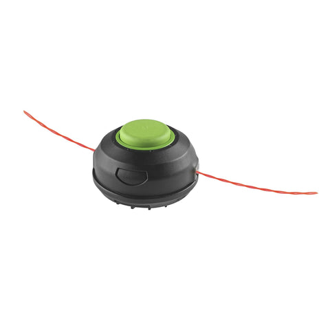EGO Power+ trimmer head prewound spool inside for fast setup and use.