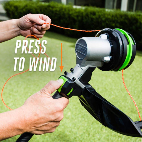 EGO Power+ variable speed control for precise edge and depth.