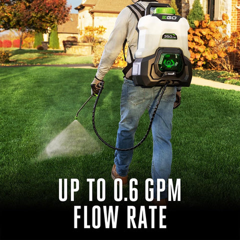 EGO Power+ BSP3500 IPX4 weather-resistant design for outdoor use.