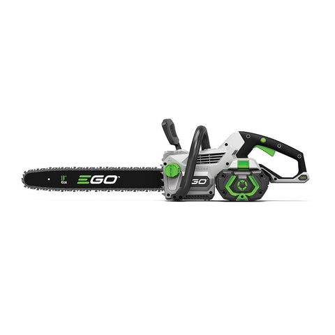 EGO Power+ CS1803 shows IPX4 weather resistance for outdoor use.