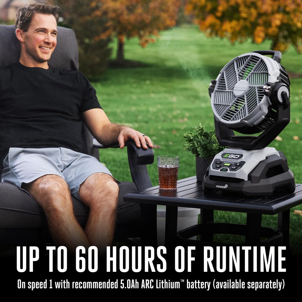 FN1000 battery runtime up to 60 hours at low speed