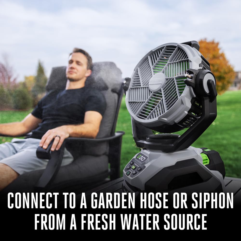 FN1000 garden hose connection for continuous misting