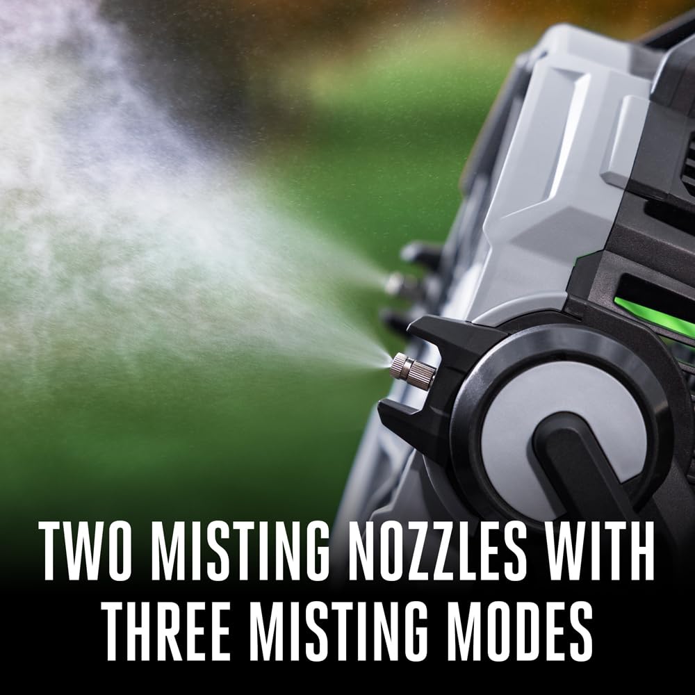 FN1000 dual misting nozzles for refreshing mist