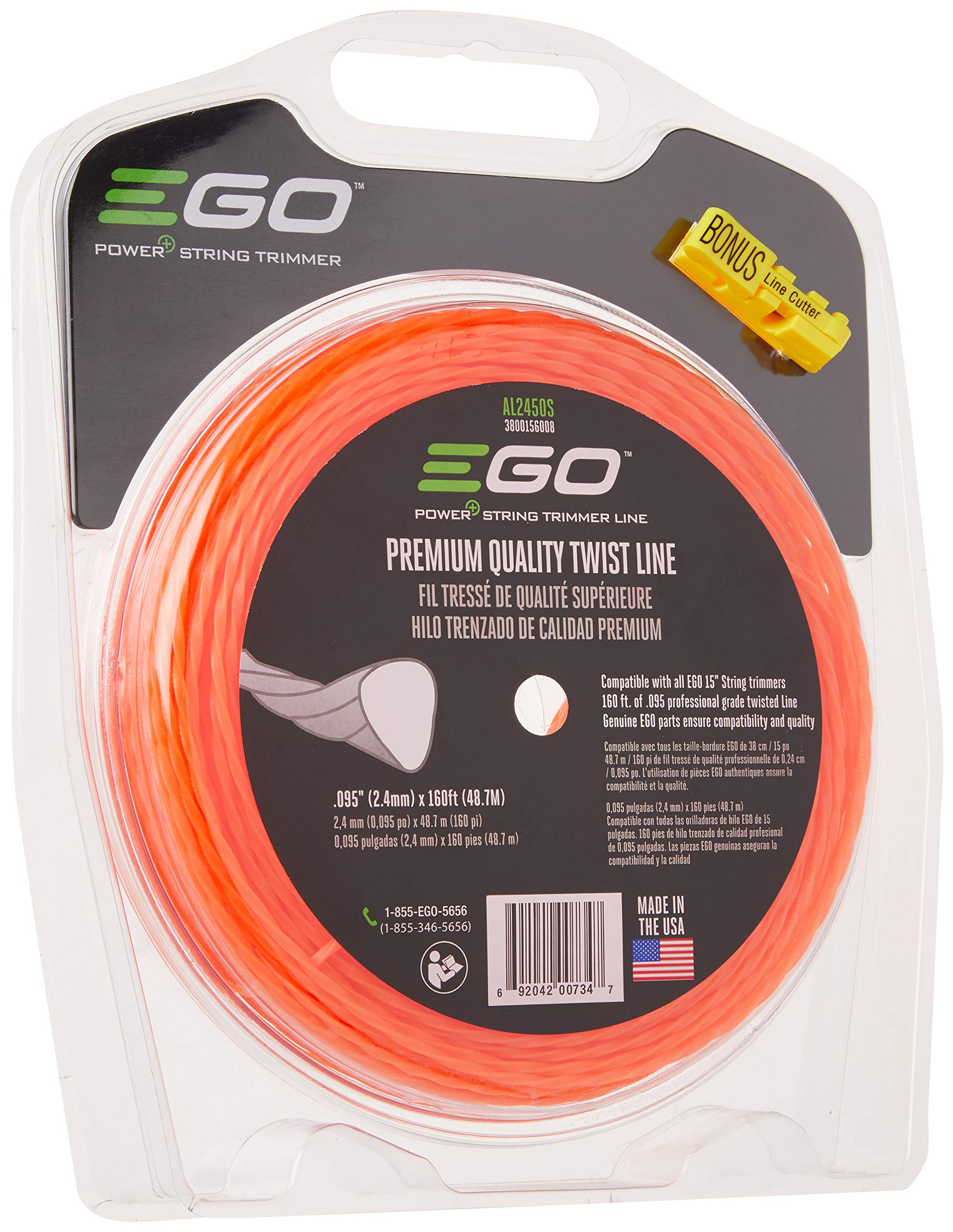 EGO Power+ genuine parts label signals reliable compatibility.