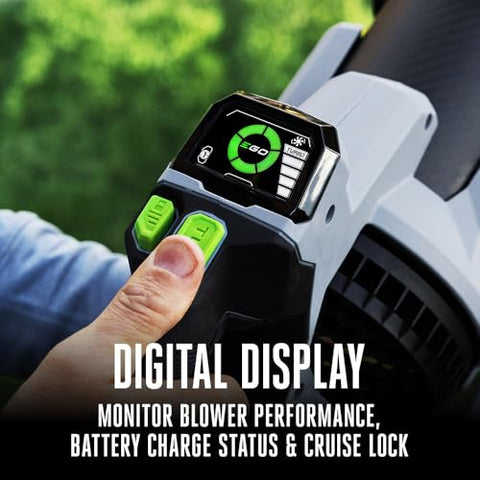EGO Power+ LB8800 carbon fiber body keeps it light