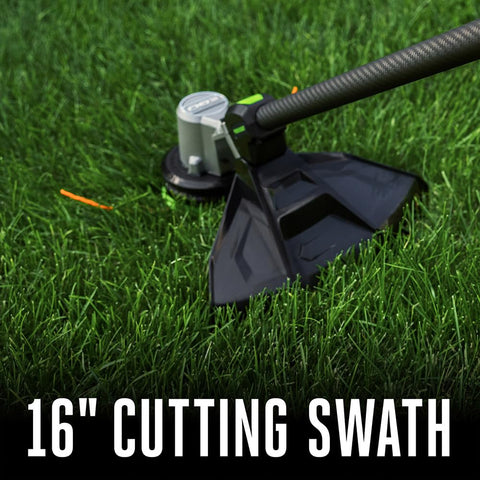EGO Power+ ST1610T IPX4 weather-resistant trimmer design