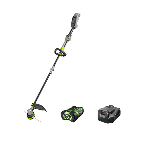 EGO Power+ ST1611T trimmer assembly for cordless, quick yard trimming.