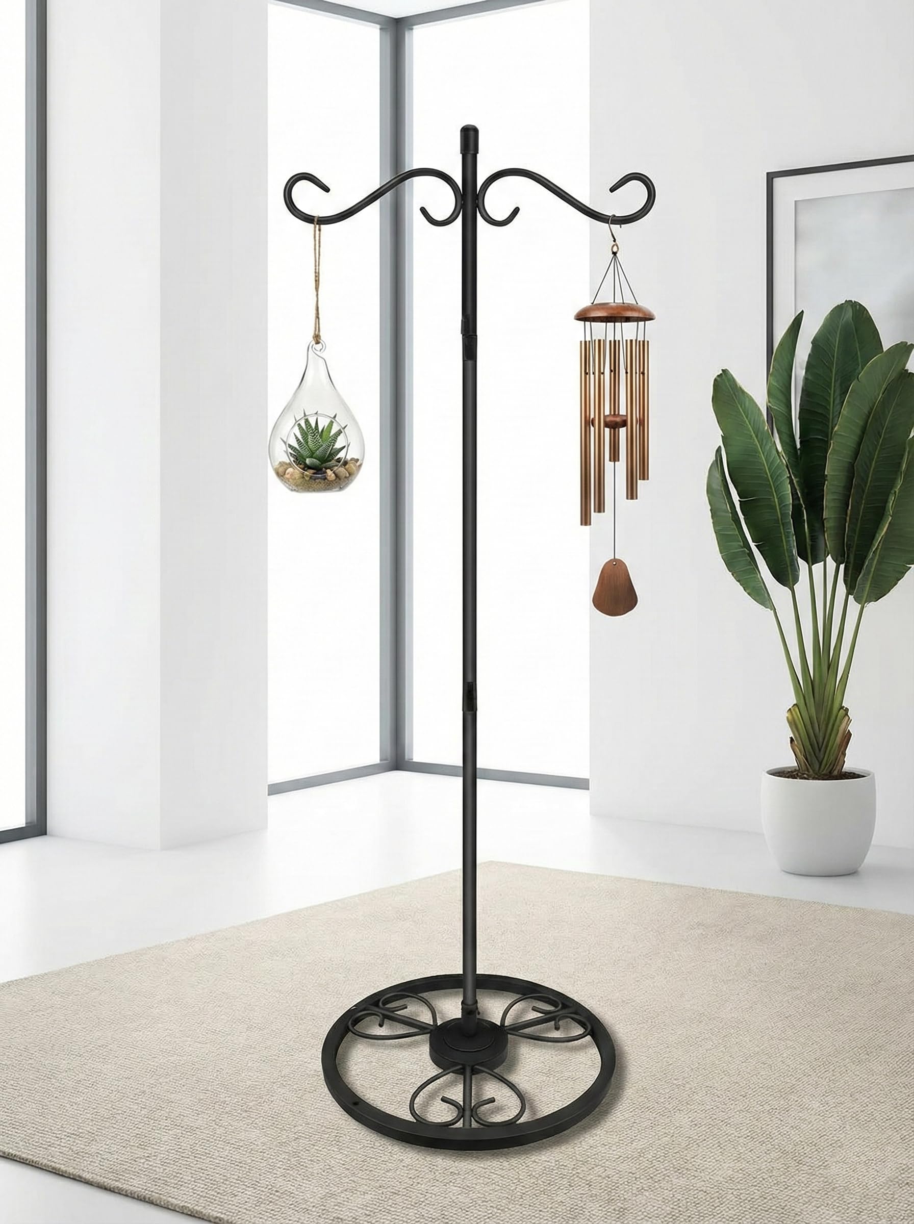 EGOMYRON premium metal hook with weather-resistant finish for outdoor durability.