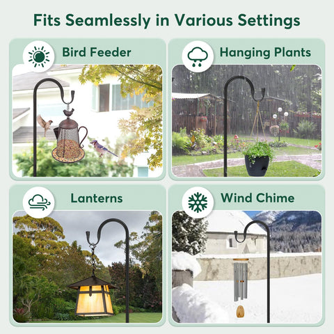 EGOMYRON outdoor garden stand with sturdy base for stability
