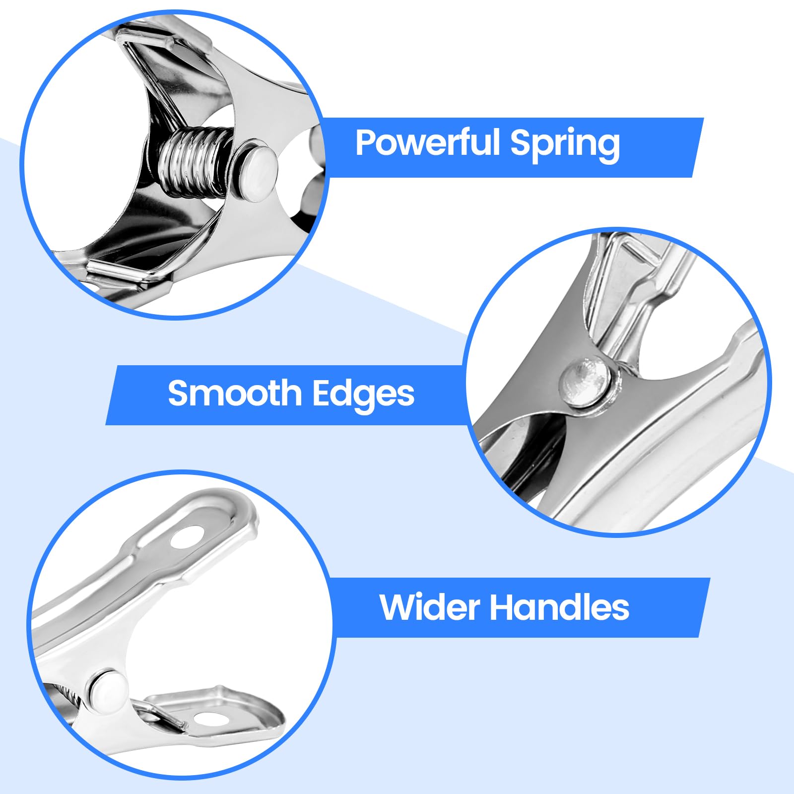 Egypamid garden clips with a sturdy design and smooth edges for easy handling