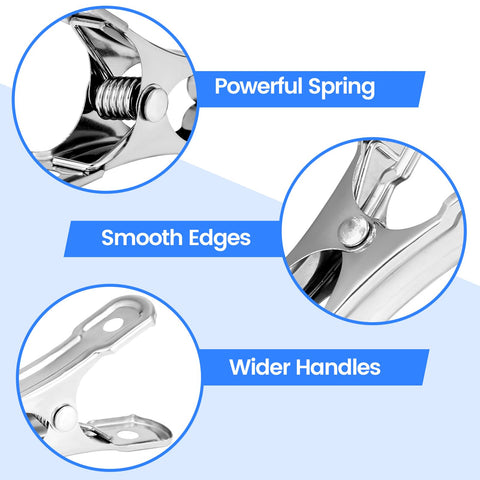 Egypamid garden clips with a sturdy design and smooth edges for easy handling