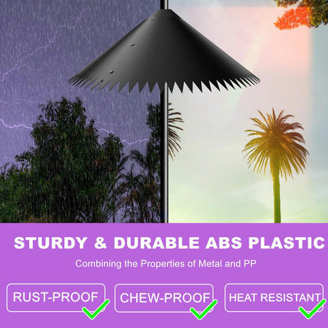 EHK premium PP material is rust-resistant and weather-ready