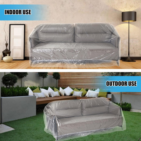 EHRGK recliner cover in clear material guards against spills