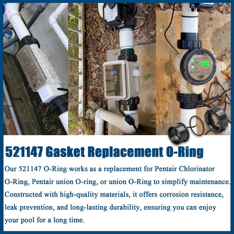 Eiahonen Pentair-compatible O-Ring kit supports reliable chlorinator operation.