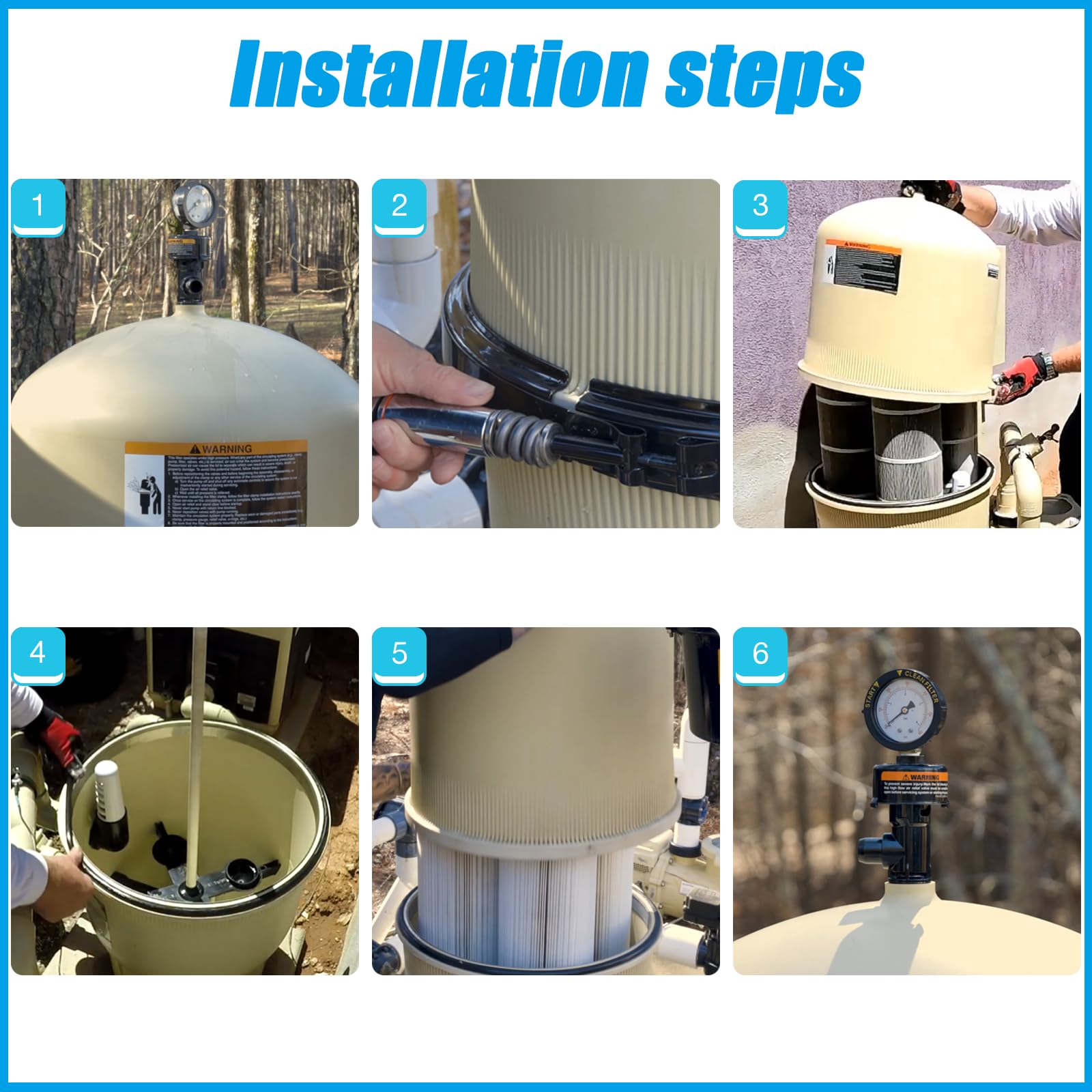 Eiahonen Quad D.E. tank O-ring resists corrosion for durable pool and spa filtration.