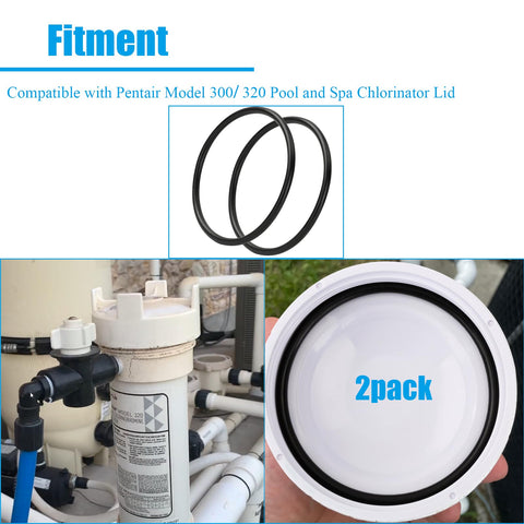 Installing Eiahonen o-ring on chlorinator lid for easy sealing