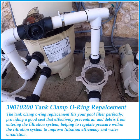 Eiahonen replacement O-ring seals prevent leaks, promoting smooth water flow.
