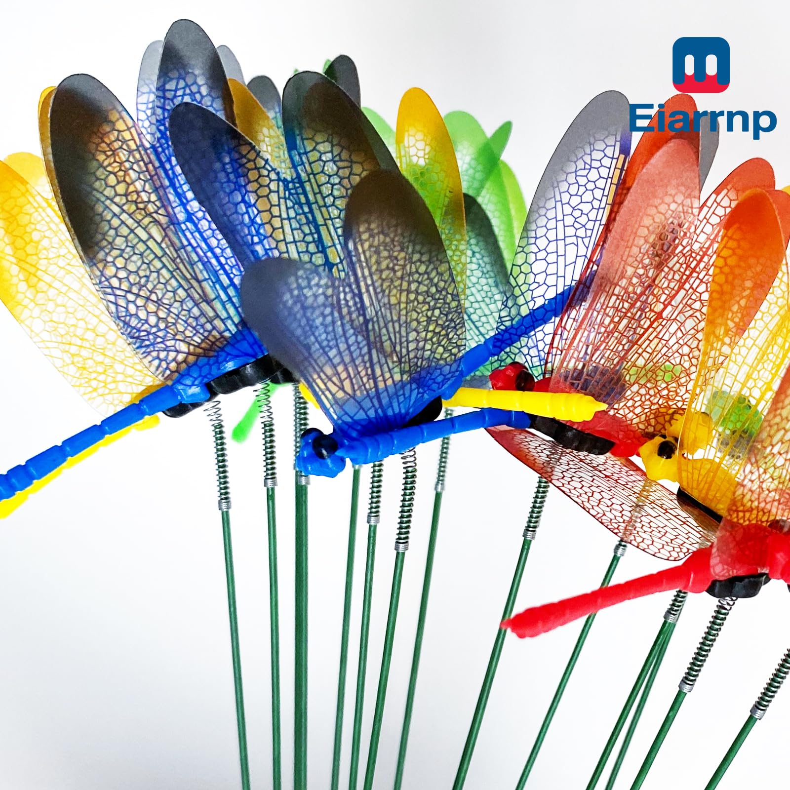 Eiarrnp dragonfly wings are PVC waterproof for outdoor longevity.