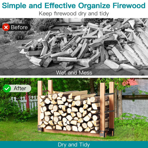 Eibikdi brackets kit adjustable length enables flexible fit for your space.
