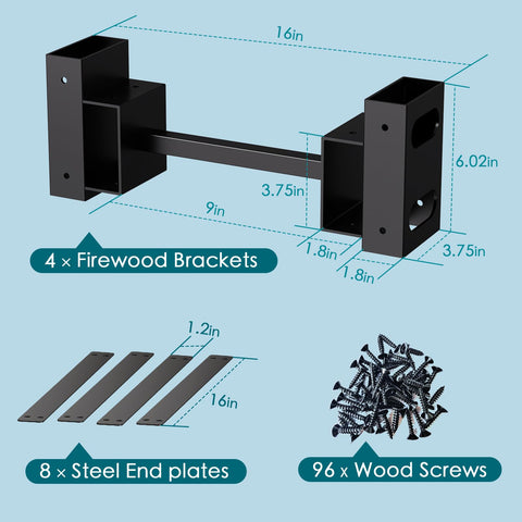 Eibikdi easy assembly rustproof features solid parts and simple setup.