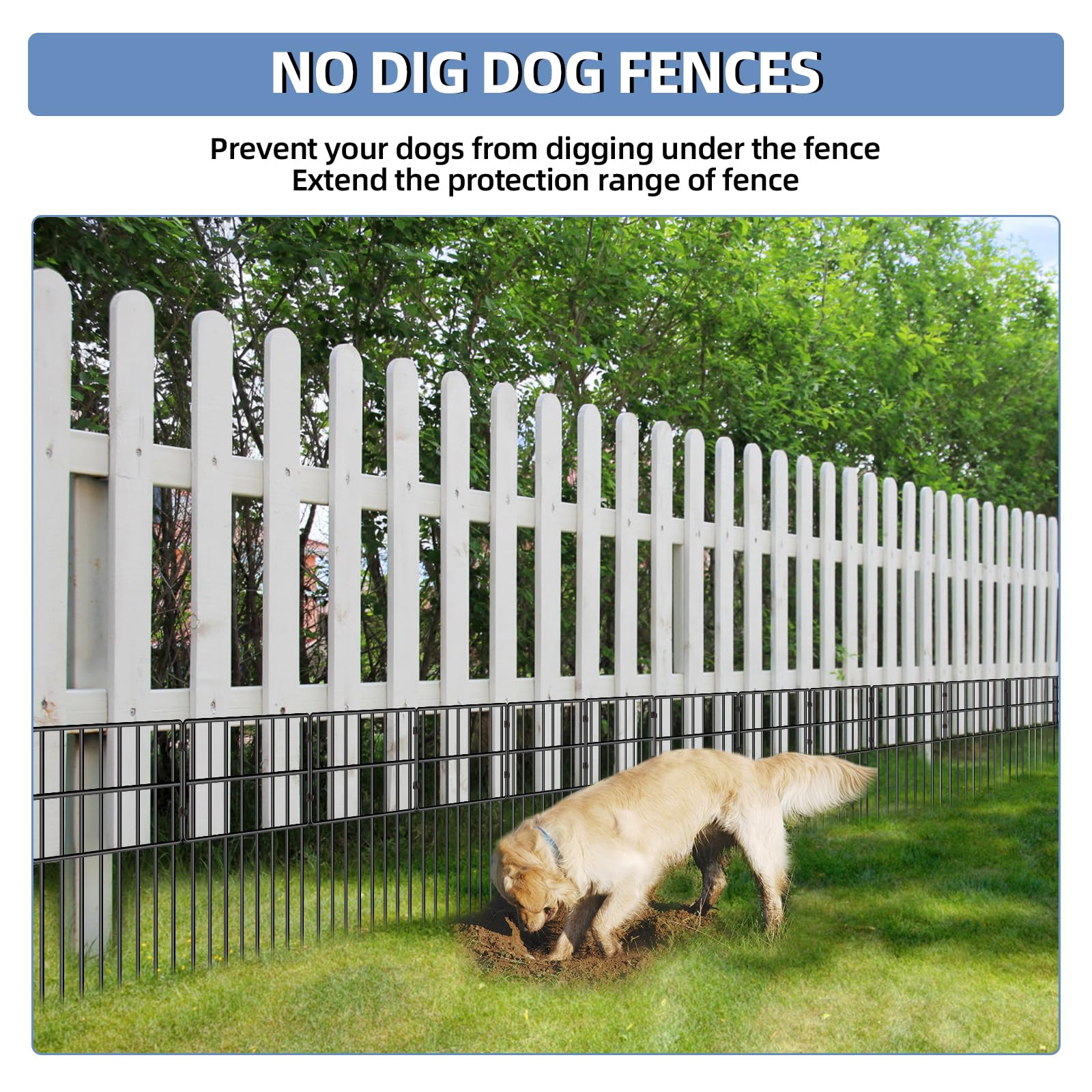 Eibikdi garden barrier fence connection point for flexible shaping and quick setup