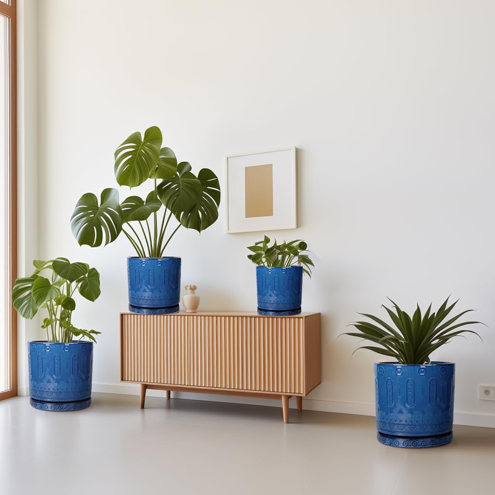 Eightpot decorative planter perfect for office desks and plant care routines.