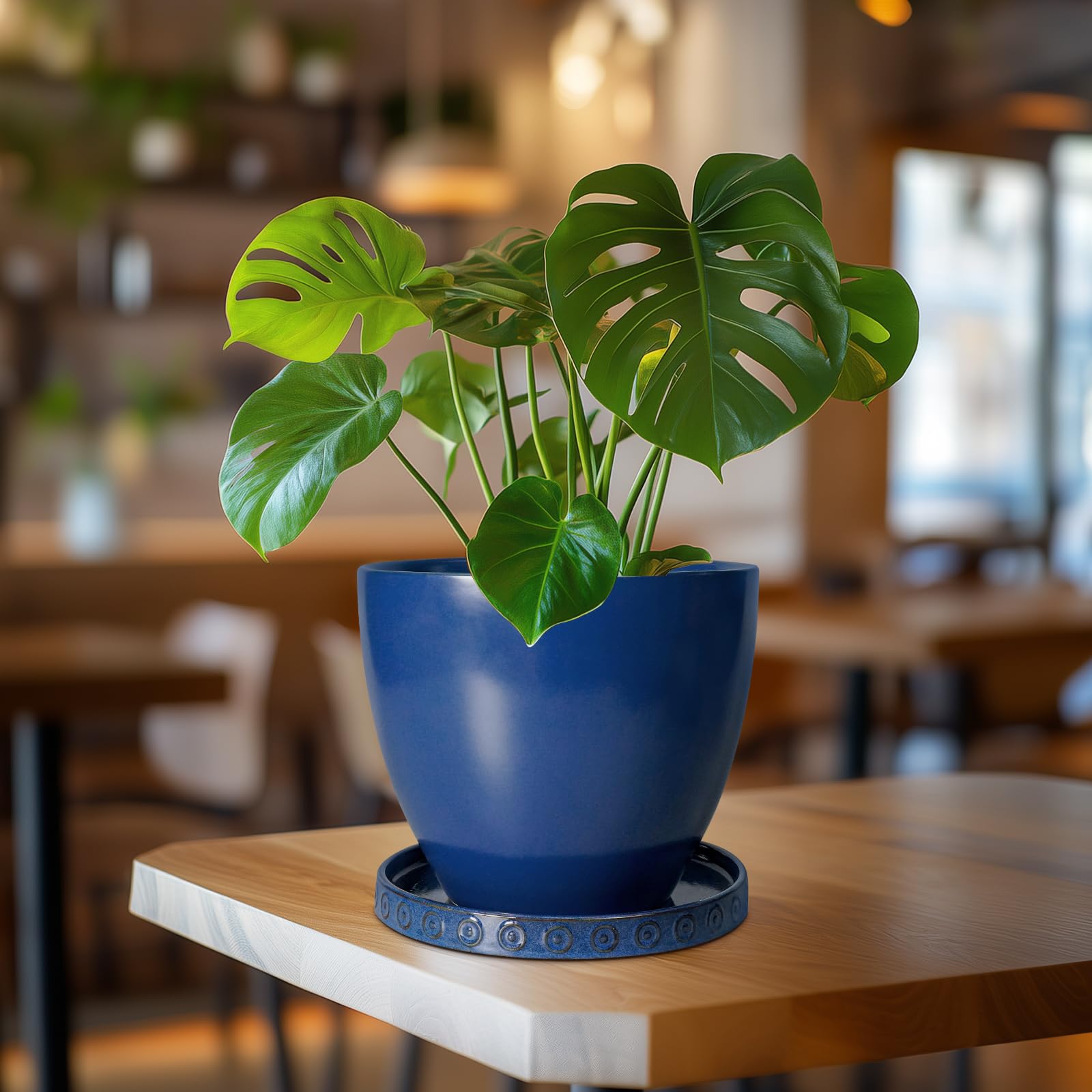 Eightpot durable glaze resists fading and maintains shape over time.