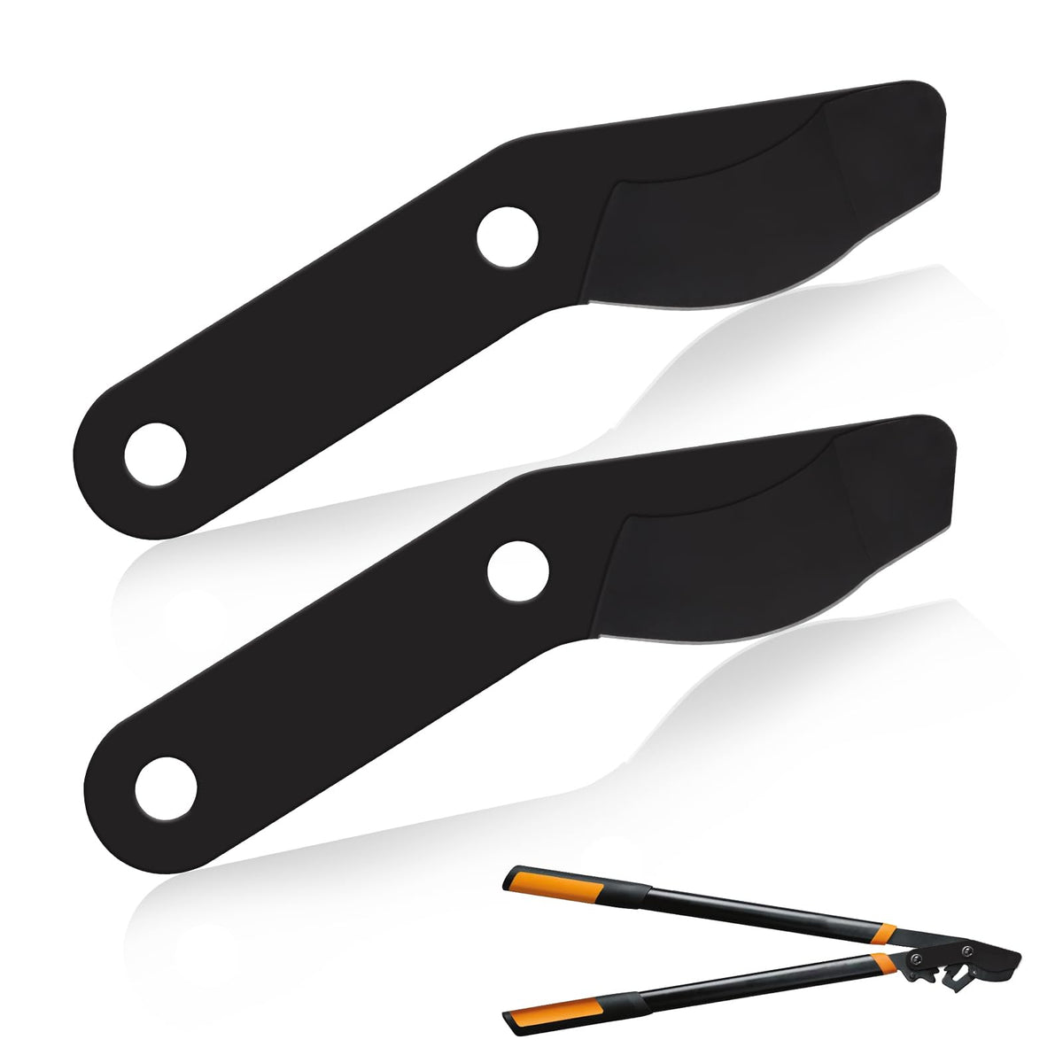 EIHFHIE 2pc steel blade for Fiskars PowerGear 2, durable replacement for 32-inch loppers.