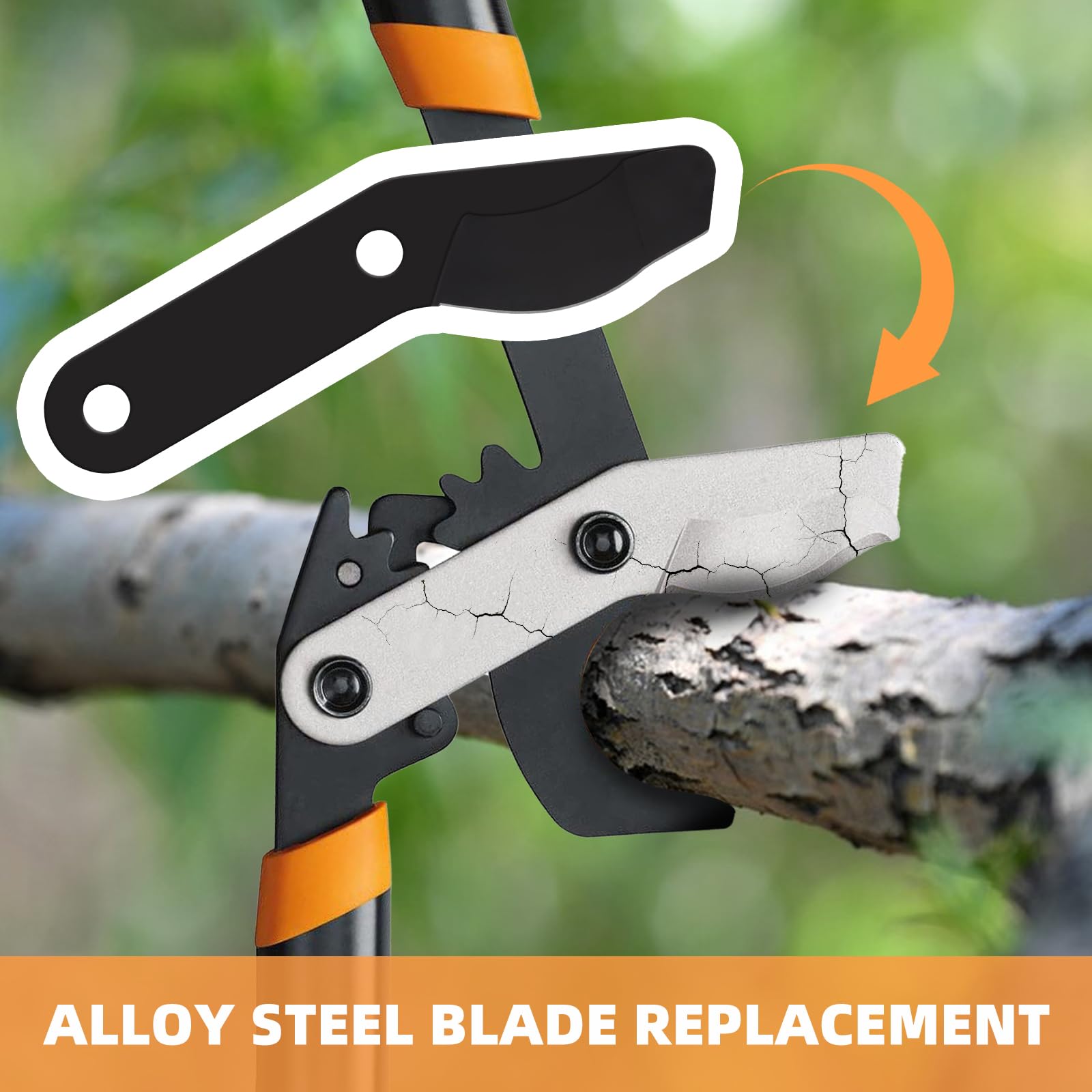 EIHFHIE Fiskars PowerGear 2 compatible blade designed for easy swap.