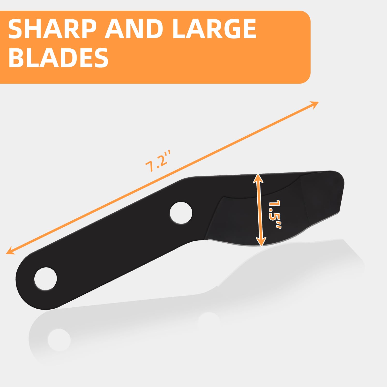 EIHFHIE heavy-duty blade pack keeps you ready for replacements.