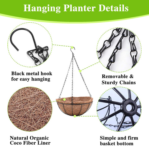 EIMQUVW versatile planters for flowers, succulents, and herbs.