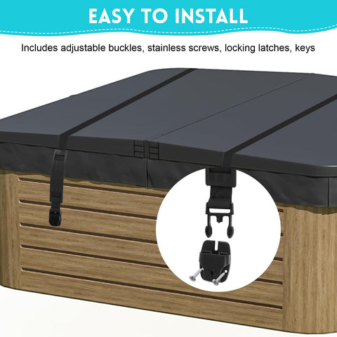 Non-slip pads prevent scratches and slips when installing EINDER wind straps
