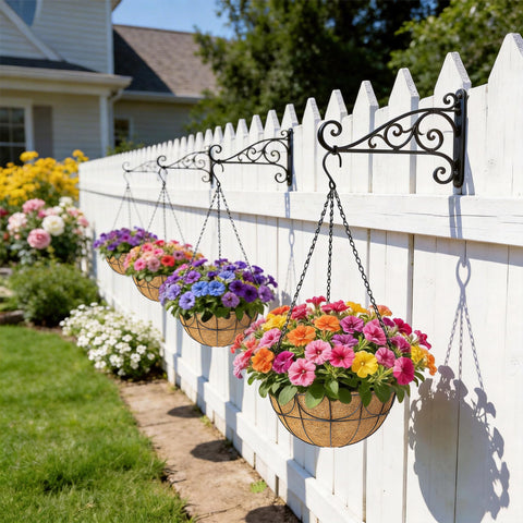 EINYEXW round liner fits most planters for versatile use.