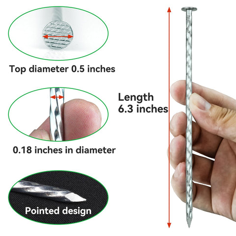 EISENSP galvanized landscape stake setting maintains stable edging in outdoor layouts.