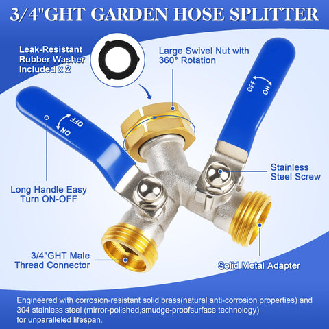 EJW extended-handle design enabling easy operation in the garden.