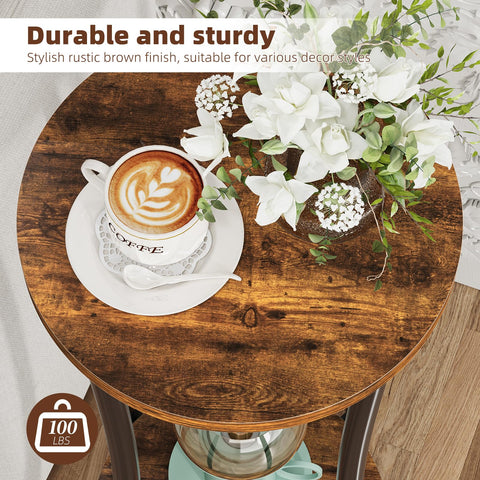 Ekisemio 2-Pack Plant Stand is weather-resistant and easy to wipe clean.