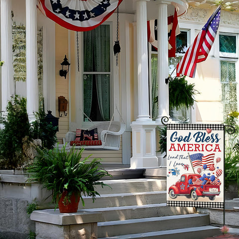 EKOREST double-sided flag prints both sides for outdoor visibility