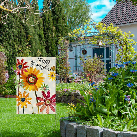 EKOREST flag features double-sided artwork for full visibility from either side.