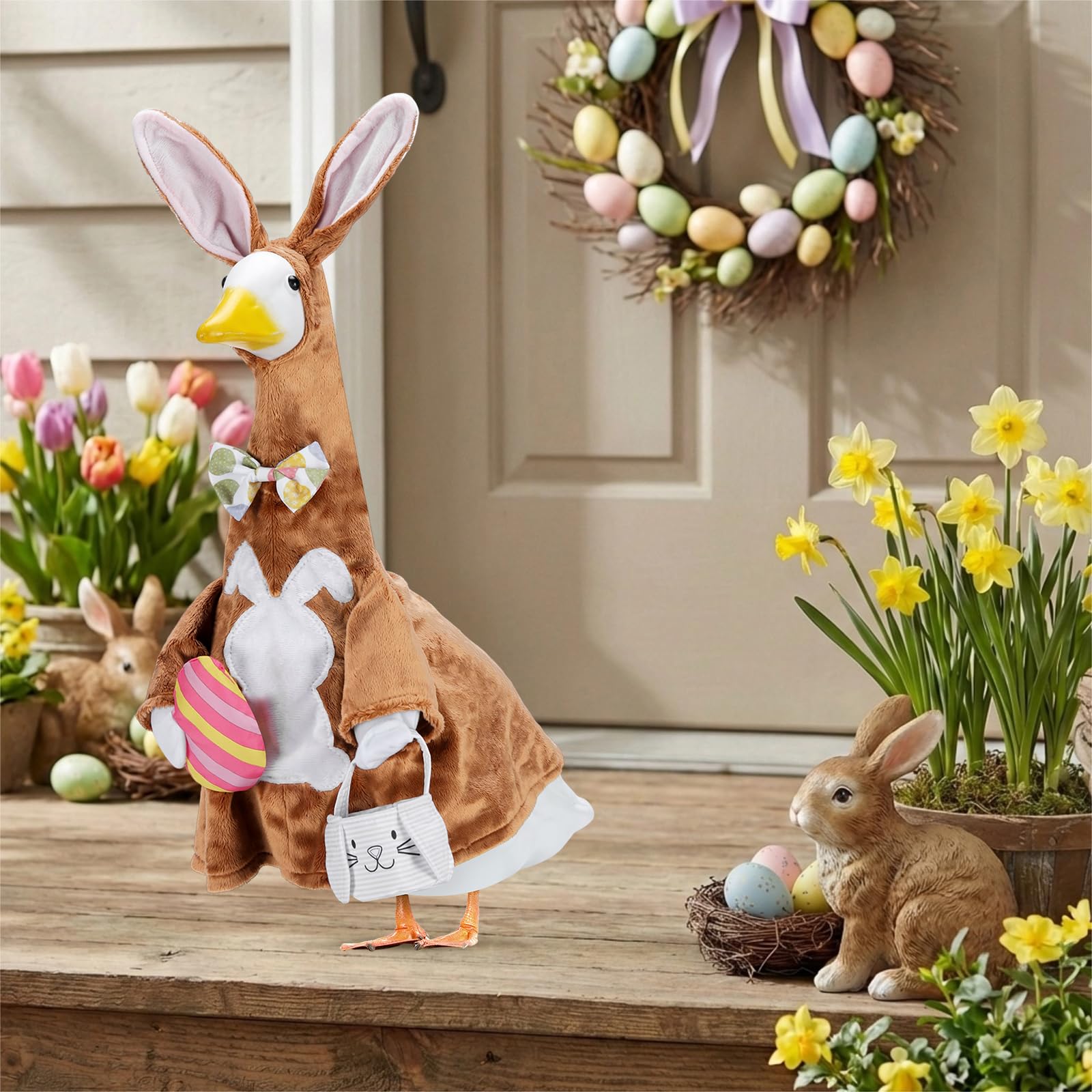 EKOREST Easter design adds colorful charm to outdoor sculpture